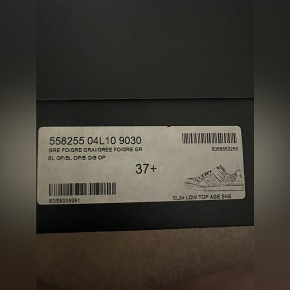 Saint Laurent SL24 Low Top Age White Sneakers - Picture 3 of 5